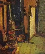 Eugene Delacroix Eine Ecke des Ateliers oil painting on canvas